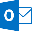 Microsoft Outlook 2013 logo Office 2019