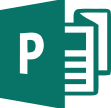 Microsoft Publisher 2013 logo Office 2016